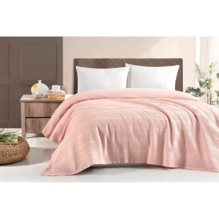 Joyce blanket, size 160x235 cm, pink color