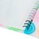 A4 folder on a spiral with 20 transparent Buttons liners, embossing - sand, thickness 550 μm