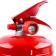 Fire extinguisher with Koligender Party paint "Boy" (blue) 2l