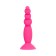 Anal plug A-Toys by Toyfa Hild, silicone, pink color, 11 cm