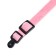 Soft cat collar with a bell, 30 x 1 cm, textiles, pink