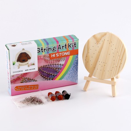 Set for creativity "String art. Dog "on the stand
