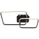 LED LED LED RIVOLI NICOLETA 6144-103, LED, 90W, 3000-6000K, with a remote control