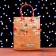 Gift package "Santa Claus with gifts" 18 x 22.3 x 10 cm