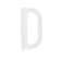 PVC handle for a mosquito net, white,