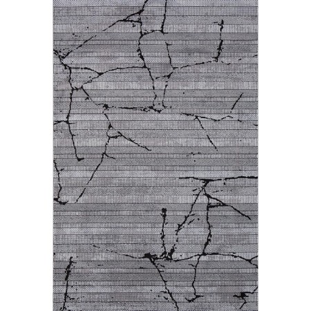 Rectangular carpet Karmen Hali Panama, size 78x150 cm, color Grey/Grey