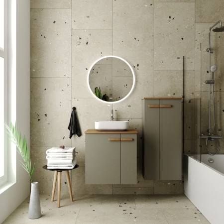 Viant mirror "Munich", LED backlight, 60x60 cm-1