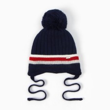 Baby hat, blue color, size 50-52