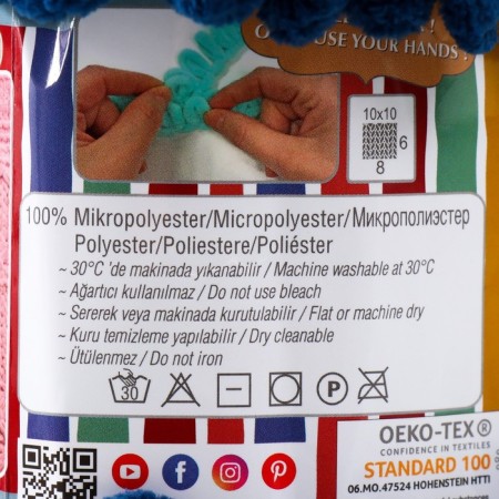 Yarn "Puffy Fine" 100% micropoliester 14.5m/100g (93)-3