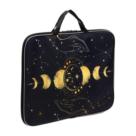 Folder for drawings and drawings A3, 470 x 350 x 20 mm, with handles, textile, calligrata "Cosmos"-2