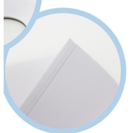 Palette Paper Size 23 x 30.5 cm, placed for oil, acrylic, water paints, density 60 g/m-5