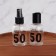 Storage set, 2 items, black/transparent color