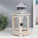 Climber tree "Lantern with a striped roof" aged set 2 pcs 31x14x14 52x20x20 cm