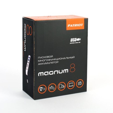 The launcher multifunctional battery Patriot Magnum 8, 8000 mAh-7