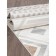 Rectangular carpet Merinos Valencia Deluxe, size 100x200 cm, color Cream-Blue
