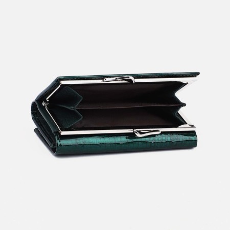 Wallet on magnets, green color-2