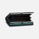 Wallet on magnets, green color