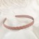 Hair cap "Matte glare" braid, 1 cm, mix