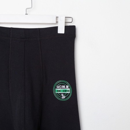 Male thermal underwear (pants), black color, size 48-2