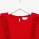 Платье для девочки с рюшей KAFTAN "Basic line", размер 30 (98-104), цвет красный