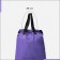 Bag for screed shoes, outer pocket, textura, purple color