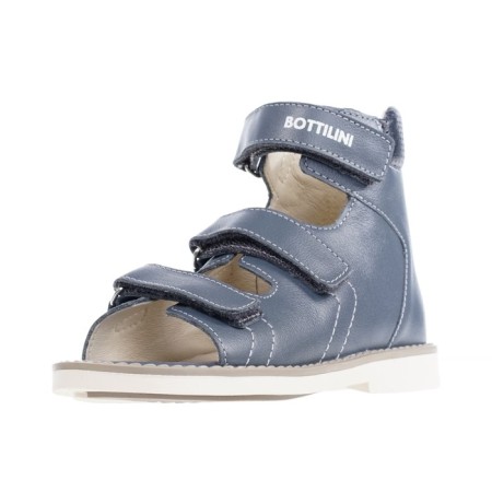 Baby sandals, size 25, jeans color