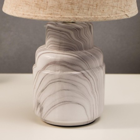 Table lamp 16174/1 E14 40W white 22x22x36 cm Risalux-4