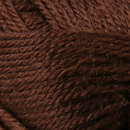 Yarn "Harmony" 50% wool, 50% acrylic 245m/100g (063 chocolate)-2