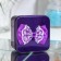 Soap roses, purple and white, set 4 pcs.