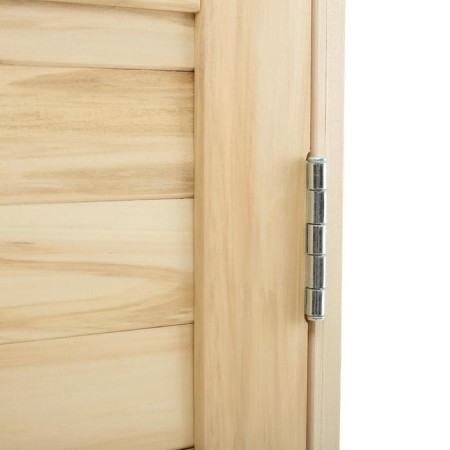Door for a bathhouse and sauna from a dodgy board, linden economy, 170x70 cm-2
