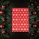 Courier bag with an adhesive valve, "snowflakes", 25 x 35 cm, set 50 pcs