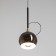 Smart lamp LED 6W 3000-6000K black chrome 11x13x3-233 cm