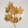 Bra "Maple" 1he14 40W gold 55x55x15 cm