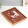 Photo album magnetic 20 sheets "Garden with tulips" 3x23.5x29 cm