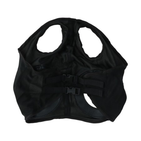 A mask for a horse with a limiter of vision, black-4