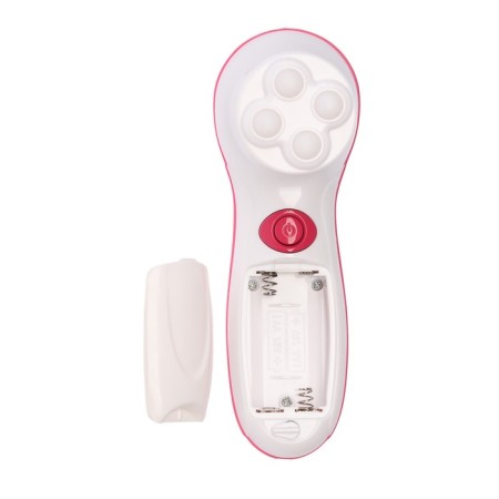 Facial massage Luazon LEM-25, 4 in 1, 2XAA (not in the kit), pink-6