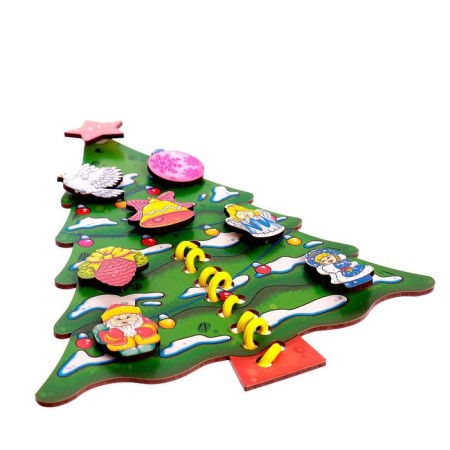 Lining with Velcro "Christmas tree"-3