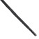 Shoes for shoes are round, d = 3mm, 75cm, black color