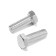 Bolt "Lom", with a hexagonal head, galvanized, Din933, M12x35 mm, 1 kg