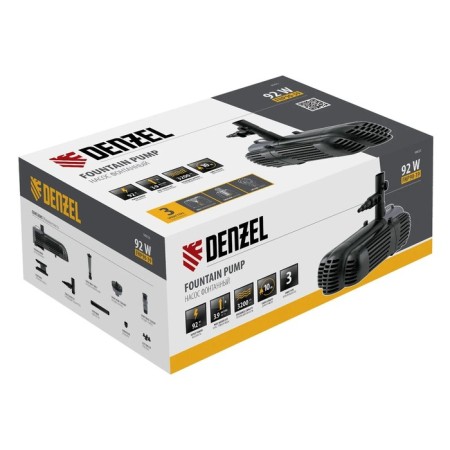Denzel FNP90-39, 92 W Fountain pump, pressure 3.9 m, 53 l/min, cable 10 m-4