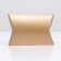 Folding box, pillow, gold, 11 x 8 x 2 cm,