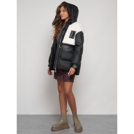 Winter jacket, size 44, black color-24