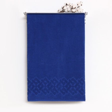 Terry towel Baldric 70x130cm, blue, 350g/m2, 100% cotton