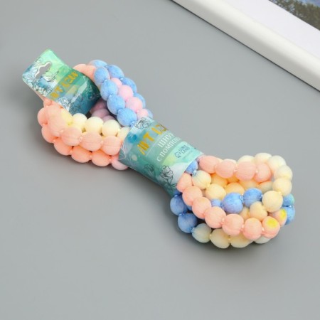 Cord with pompons "marshmallow" winding 2 m-1