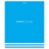 A notebook of 96 sheets in the Monocolor cage, cover coated cardboard, matte lamination, embossing, an offset block 65g/m2, mix