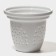Glass mug for brewing with ceramic sieve "Tenderness", 300 ml, white color