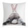 Ethel Pill "tail", 40*40 cm, 100% p/e, velor