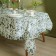 Benching tablecloth Apple Flowers 146x180 cm, 100% cotton, horn 164 g/m2