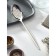 Spoon for removing foam, 27 cm, thickness 2.5 mm, silver color