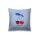 Decorative pillowcase "Visinki together", on a zipper, size 45x45 cm